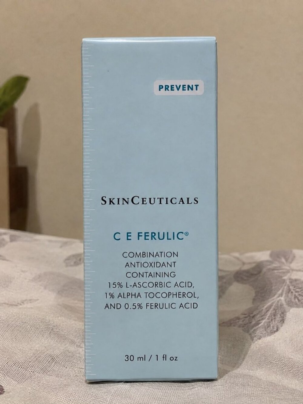 SkinCeuticals C E Ferulic 15% Vitamin C Antioxidant Serum 1oz New Sealed